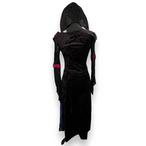 Halloween Dress Renaissance Maiden Vampire Gothic Costume Sz Small/Medium - Picture 9 of 13
